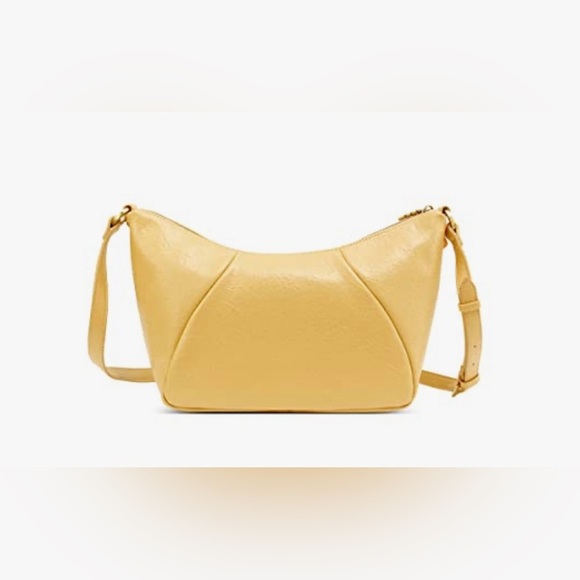 Pixie Mood Zuri Shoulder Bag Melon Adjustable Tortoise Strap Vegan Leather - Picture 1 of 16